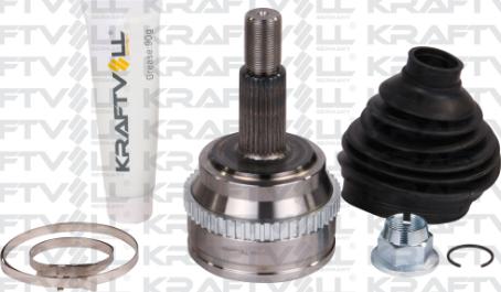 KRAFTVOLL 01020082 - Шарнір, ШРУС, приводний вал autozip.com.ua