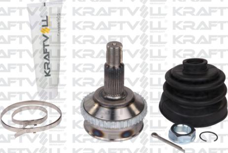 KRAFTVOLL 01020037 - Шарнір, ШРУС, приводний вал autozip.com.ua