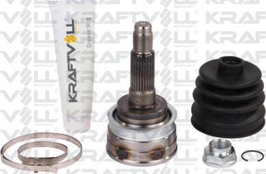 KRAFTVOLL 01020072 - Шарнір, ШРУС, приводний вал autozip.com.ua