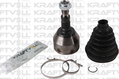 KRAFTVOLL 01020197 - Шарнір, ШРУС, приводний вал autozip.com.ua