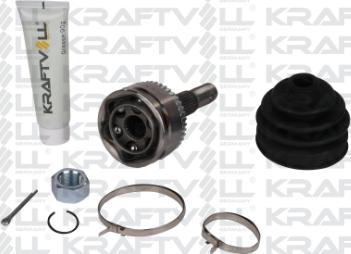 KRAFTVOLL 01020157 - Шарнір, ШРУС, приводний вал autozip.com.ua