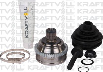 KRAFTVOLL 01020103 - Шарнір, ШРУС, приводний вал autozip.com.ua
