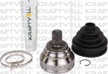 KRAFTVOLL 01020107 - Шарнір, ШРУС, приводний вал autozip.com.ua