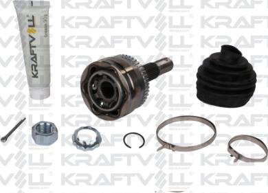 KRAFTVOLL 01020137 - Шарнір, ШРУС, приводний вал autozip.com.ua