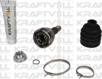 KRAFTVOLL 01020121 - Шарнір, ШРУС, приводний вал autozip.com.ua