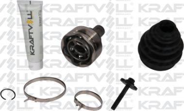 KRAFTVOLL 01020122 - Шарнір, ШРУС, приводний вал autozip.com.ua