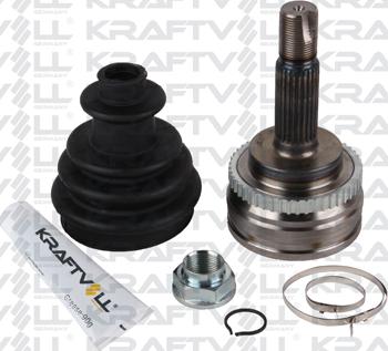 KRAFTVOLL 01020258 - Шарнір, ШРУС, приводний вал autozip.com.ua