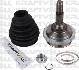 KRAFTVOLL 01020253 - Шарнірний комплект, ШРУС, приводний вал autozip.com.ua