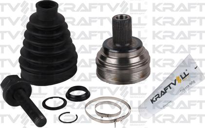 KRAFTVOLL 01020261 - Шарнір, ШРУС, приводний вал autozip.com.ua