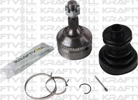 KRAFTVOLL 01020200 - Шарнір, ШРУС, приводний вал autozip.com.ua