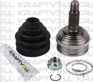 KRAFTVOLL 01020228 - Шарнір, ШРУС, приводний вал autozip.com.ua