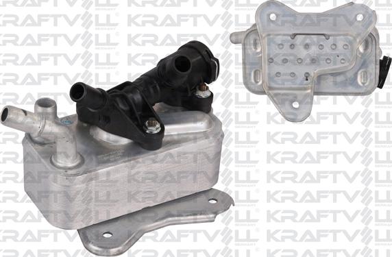 KRAFTVOLL 08090165 - Масляний радіатор, автоматична коробка передач autozip.com.ua