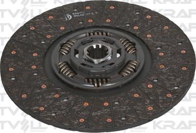 KRAFTVOLL 03030049 - Диск зчеплення autozip.com.ua