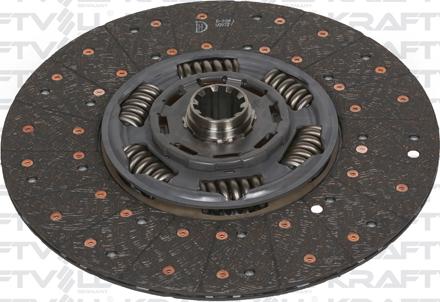 KRAFTVOLL 03030055 - Диск зчеплення autozip.com.ua