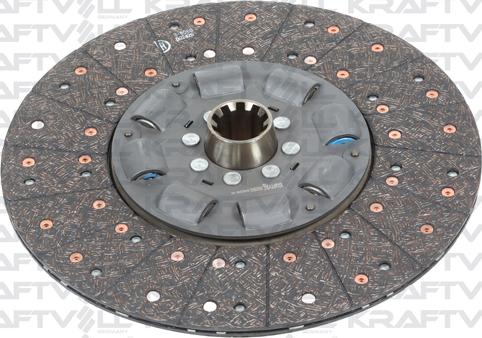 KRAFTVOLL 03030061 - Диск зчеплення autozip.com.ua