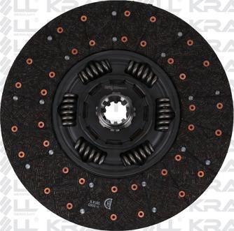 KRAFTVOLL 03030034 - Диск зчеплення autozip.com.ua