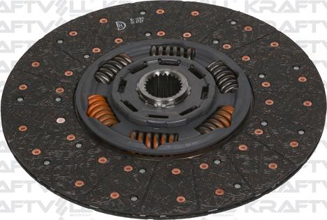 KRAFTVOLL 03030035 - Диск зчеплення autozip.com.ua