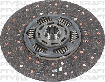 KRAFTVOLL 03030037 - Диск зчеплення autozip.com.ua