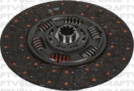 KRAFTVOLL 03030028 - Диск зчеплення autozip.com.ua