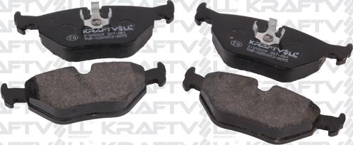 KRAFTVOLL 07010109 - Гальмівні колодки, дискові гальма autozip.com.ua