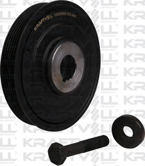 KRAFTVOLL 15050008 - Ремінний шків, колінчастий вал autozip.com.ua