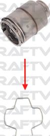 KRAFTVOLL 10060380 - Хомут, повітряний шланг компресора autozip.com.ua