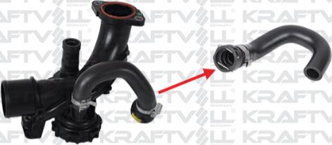 KRAFTVOLL 10031988 - Рукав повітрозабірника, повітряний фільтр autozip.com.ua