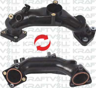 KRAFTVOLL 10031559 - Впускная труба, підведення повітря autozip.com.ua