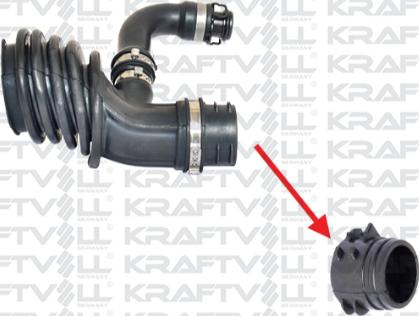 KRAFTVOLL 10031351 - Рукав повітрозабірника, повітряний фільтр autozip.com.ua