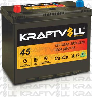 KRAFTVOLL 18010004 - Стартерна акумуляторна батарея, АКБ autozip.com.ua