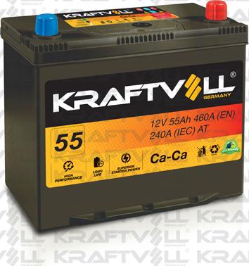 KRAFTVOLL 18010005 - Стартерна акумуляторна батарея, АКБ autozip.com.ua