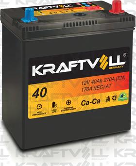 KRAFTVOLL 18010001 - Стартерна акумуляторна батарея, АКБ autozip.com.ua