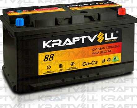 KRAFTVOLL 18010018 - Стартерна акумуляторна батарея, АКБ autozip.com.ua