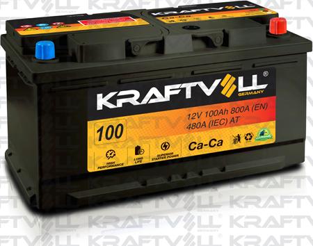 KRAFTVOLL 18010017 - Стартерна акумуляторна батарея, АКБ autozip.com.ua