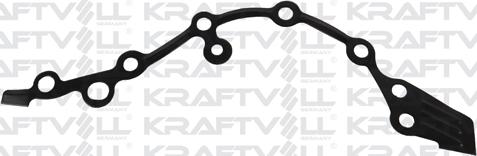 KRAFTVOLL 12010106 - Прокладка, кришка картера (блок-картер двигуна) autozip.com.ua