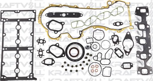 KRAFTVOLL 12010236 - Комплект прокладок, двигун autozip.com.ua