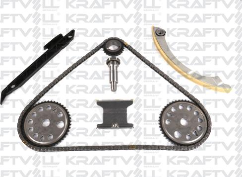 KRAFTVOLL 12100089 - Комплект ланцюга приводу распредвала autozip.com.ua