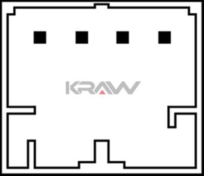 KRAW AN-1507 - Вимикач, стеклолод'емнік autozip.com.ua