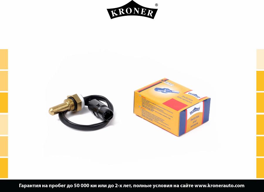 Kroner K204009 - Термовимикач, вентилятор радіатора / кондиціонера autozip.com.ua