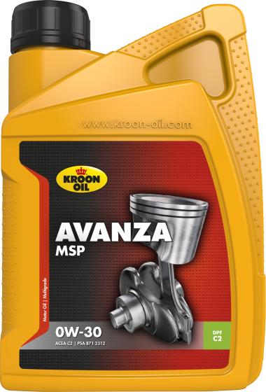 Kroon OIL AvanzaMSP0W30 - Моторне масло autozip.com.ua