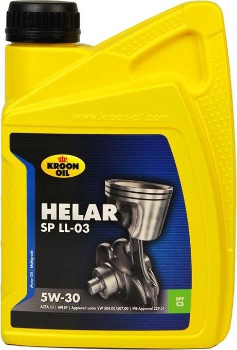 Kroon OIL HELAR5W30 - Моторне масло autozip.com.ua