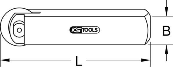 KS Tools 400.1226 - Держак, колінчастий вал autozip.com.ua