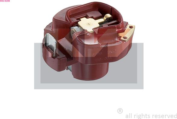 KW 906 059R - Бігунок розподільника запалювання autozip.com.ua
