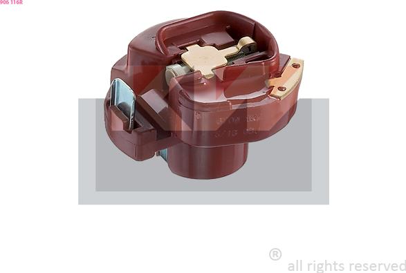 KW 906 116R - Бігунок розподільника запалювання autozip.com.ua