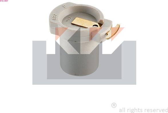 KW 915 097 - Бігунок розподільника запалювання autozip.com.ua