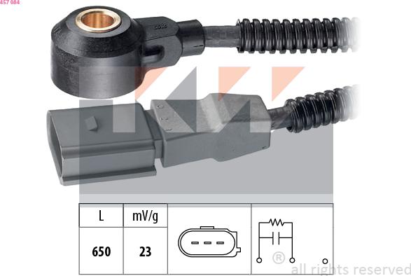 KW 457 084 - Датчик детонації autozip.com.ua