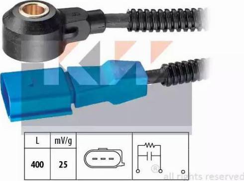 KW 457 176 - Датчик детонації autozip.com.ua