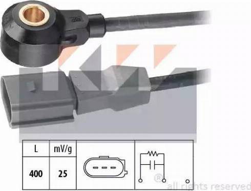 KW 457 177 - Датчик детонації autozip.com.ua
