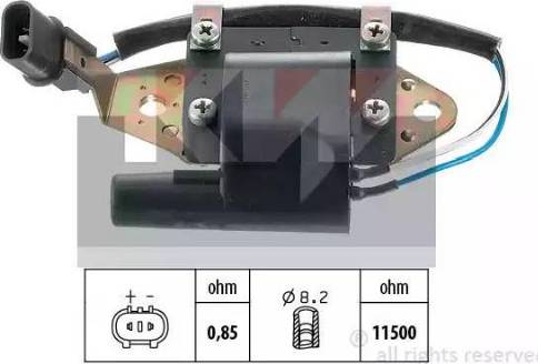 KW 470 283 - Котушка запалювання autozip.com.ua