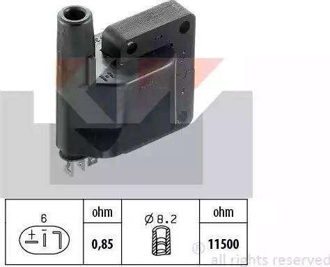 KW 470 229 - Котушка запалювання autozip.com.ua